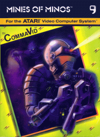 Mines of Minos Atari 2600 US box art